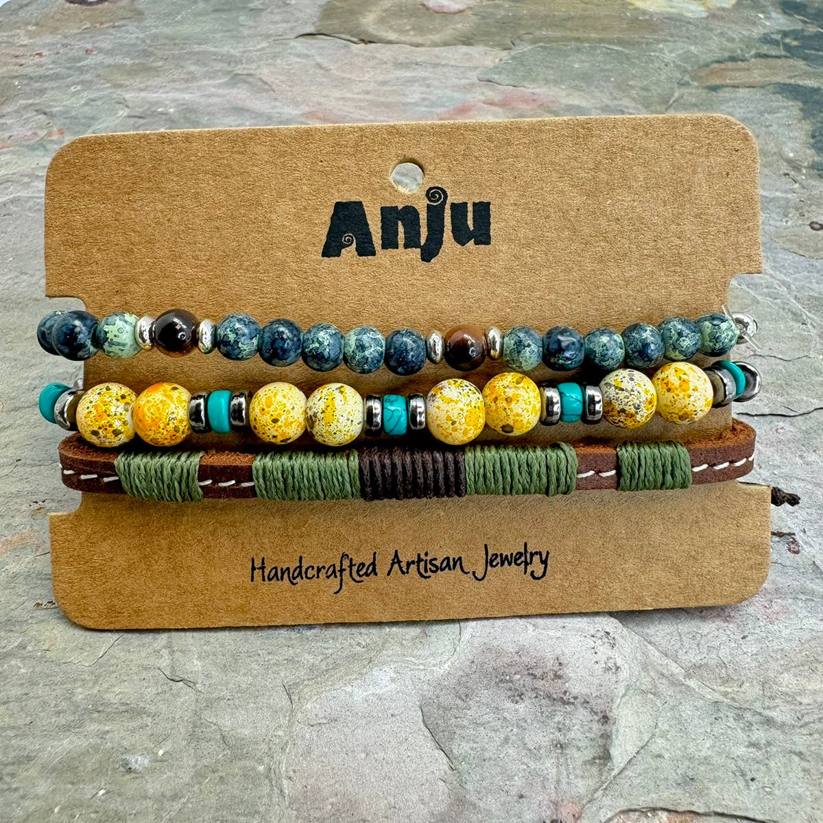Aadi Forest Canopy Bracelet Trio Set