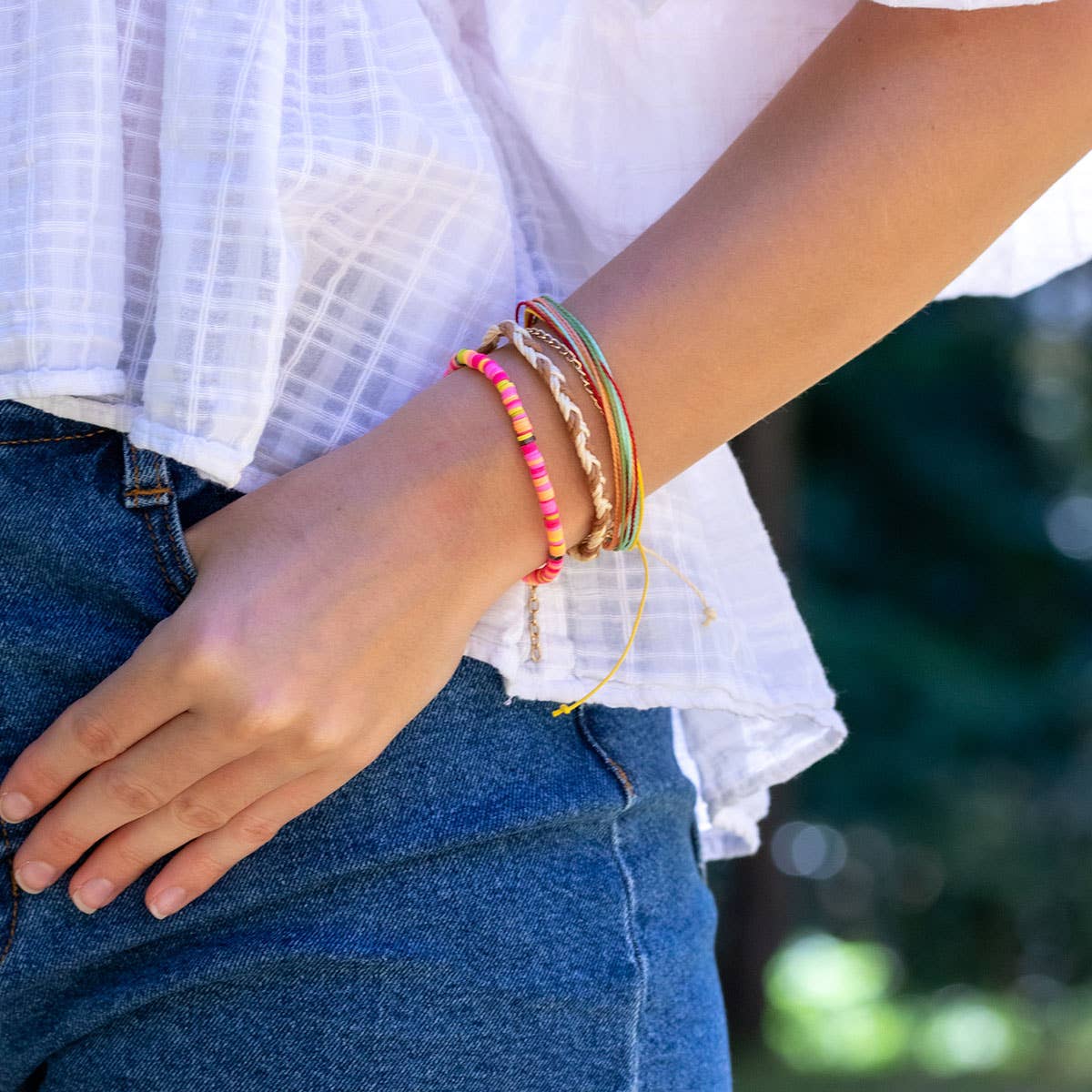 Weave & Wander 32 Braided Bracelets Pre-Pack without Display