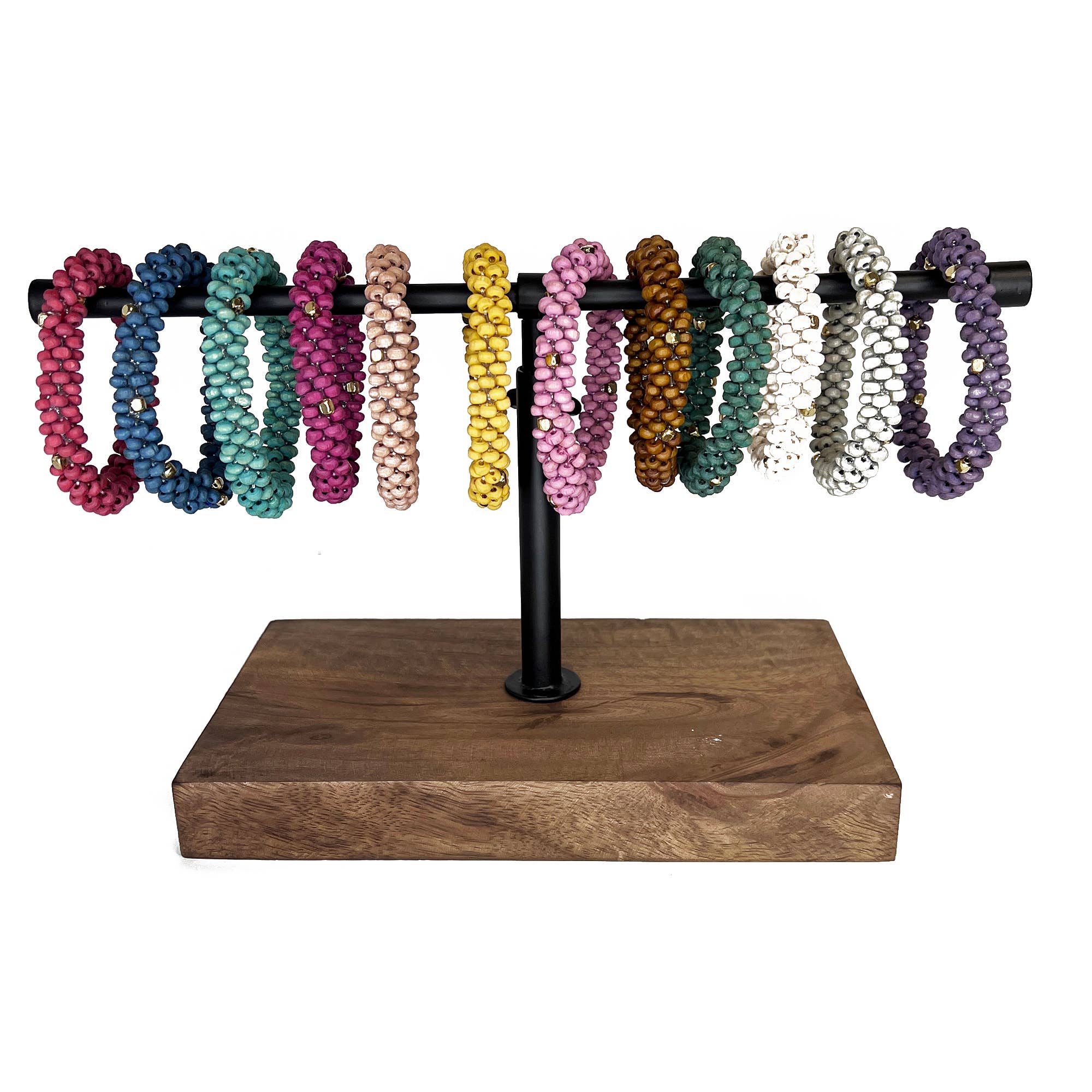 Chromatic Hues Prepack - 12 Rope Bracelets with Display
