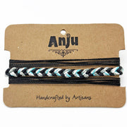 Weave & Wander Midnight Sky Trio Bracelet Set