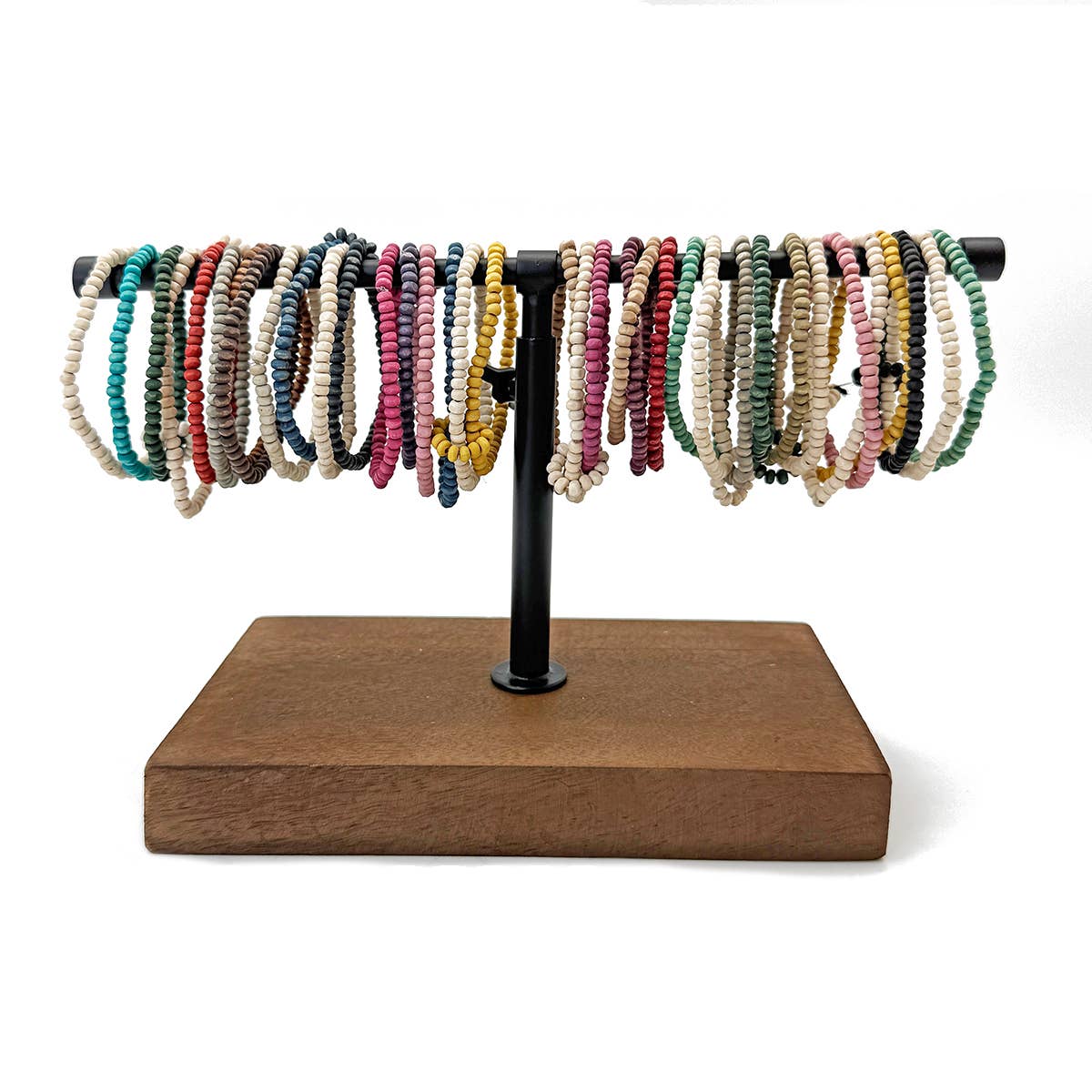 Prismatic Hues Stretch Bracelet Pre-Pack - With Display
