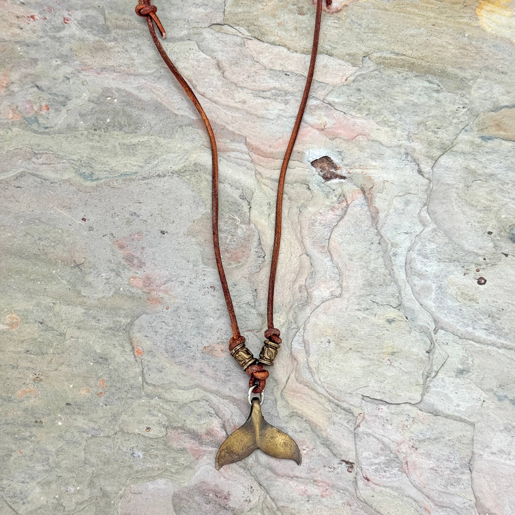 Aadi Nautical Whale Tail Necklace