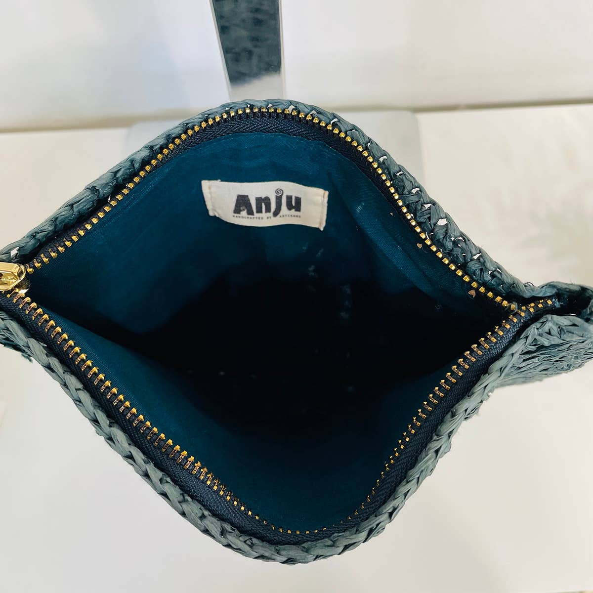 Lola Bag - Crossbody Pouch with Zipper - Midnight Blue