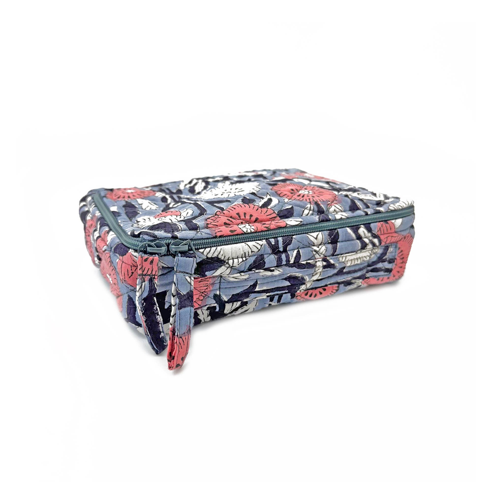 Midnight Blossom Block Printed Tech Kit