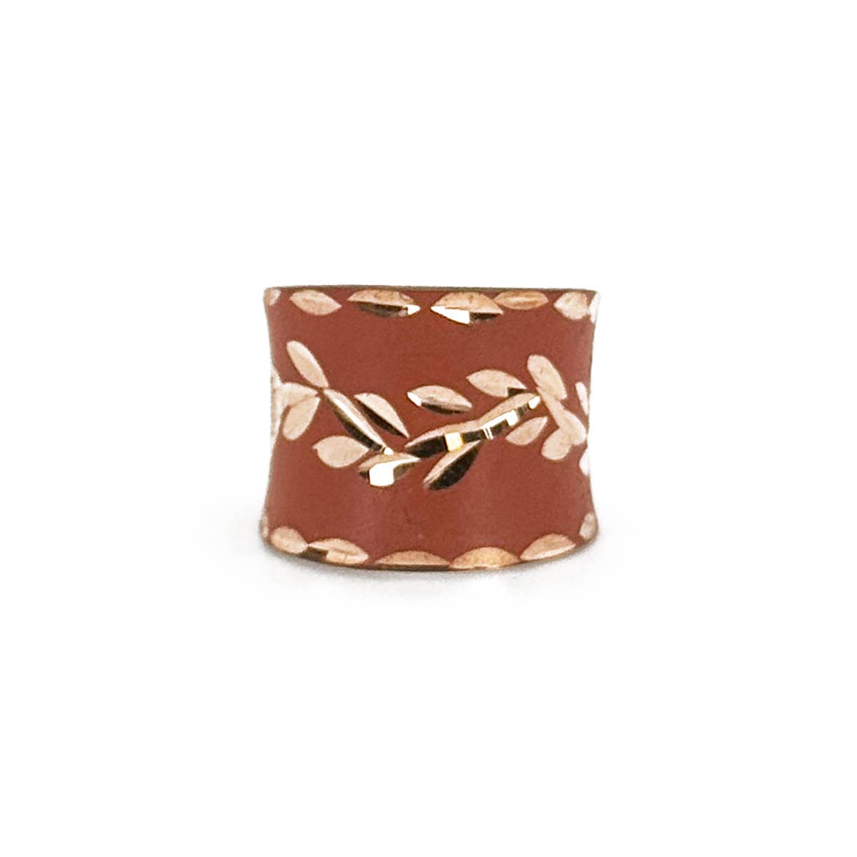 Patina Ginger Blossom Ring