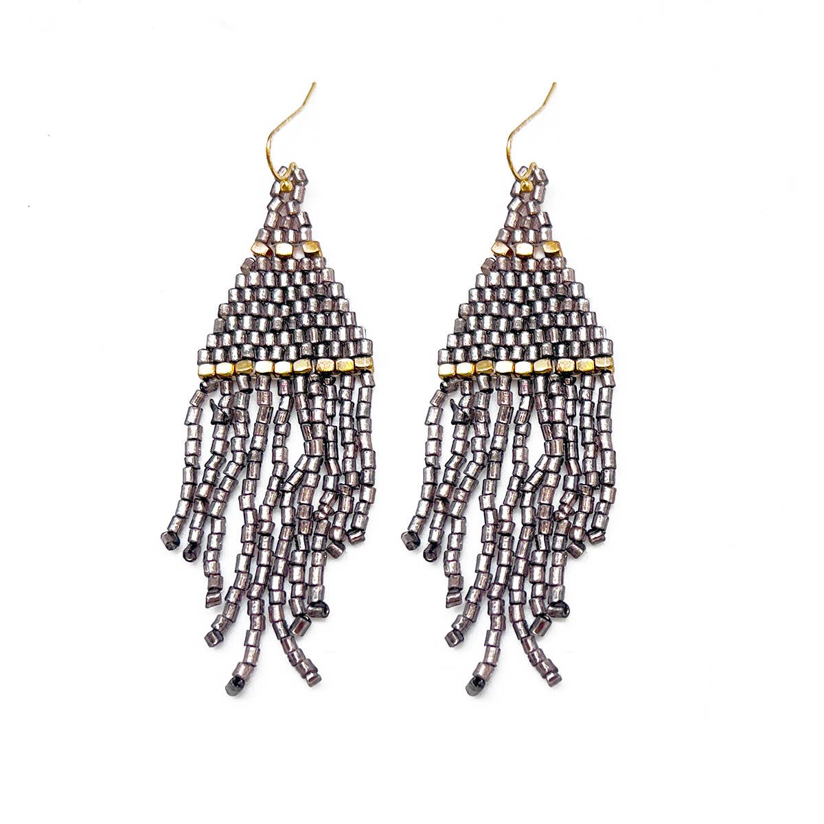 Seed Bead Earring Prepack - 6 Fringe Earrings (no display)