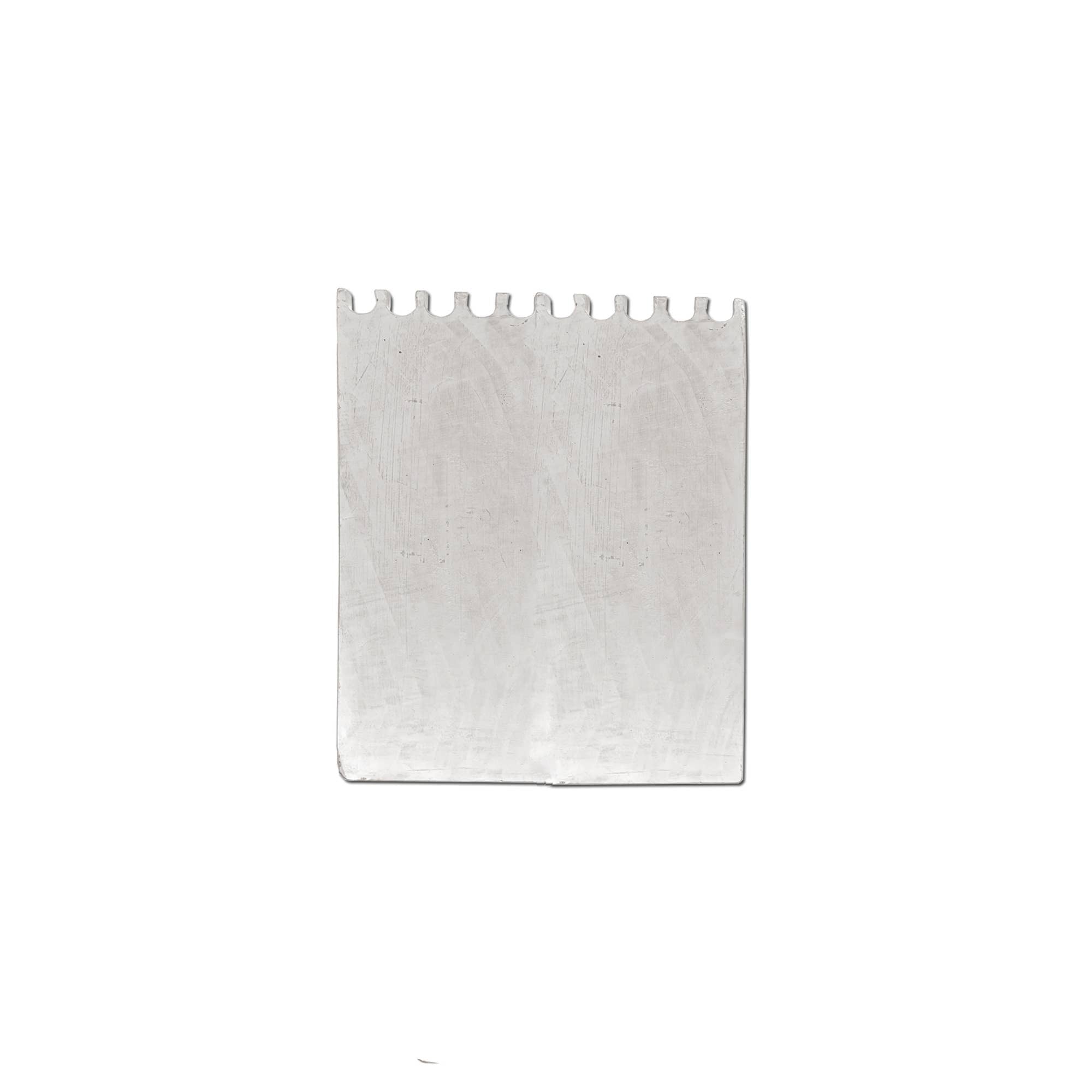 Wooden Necklace Display - Wide Multi Necklace White 12"