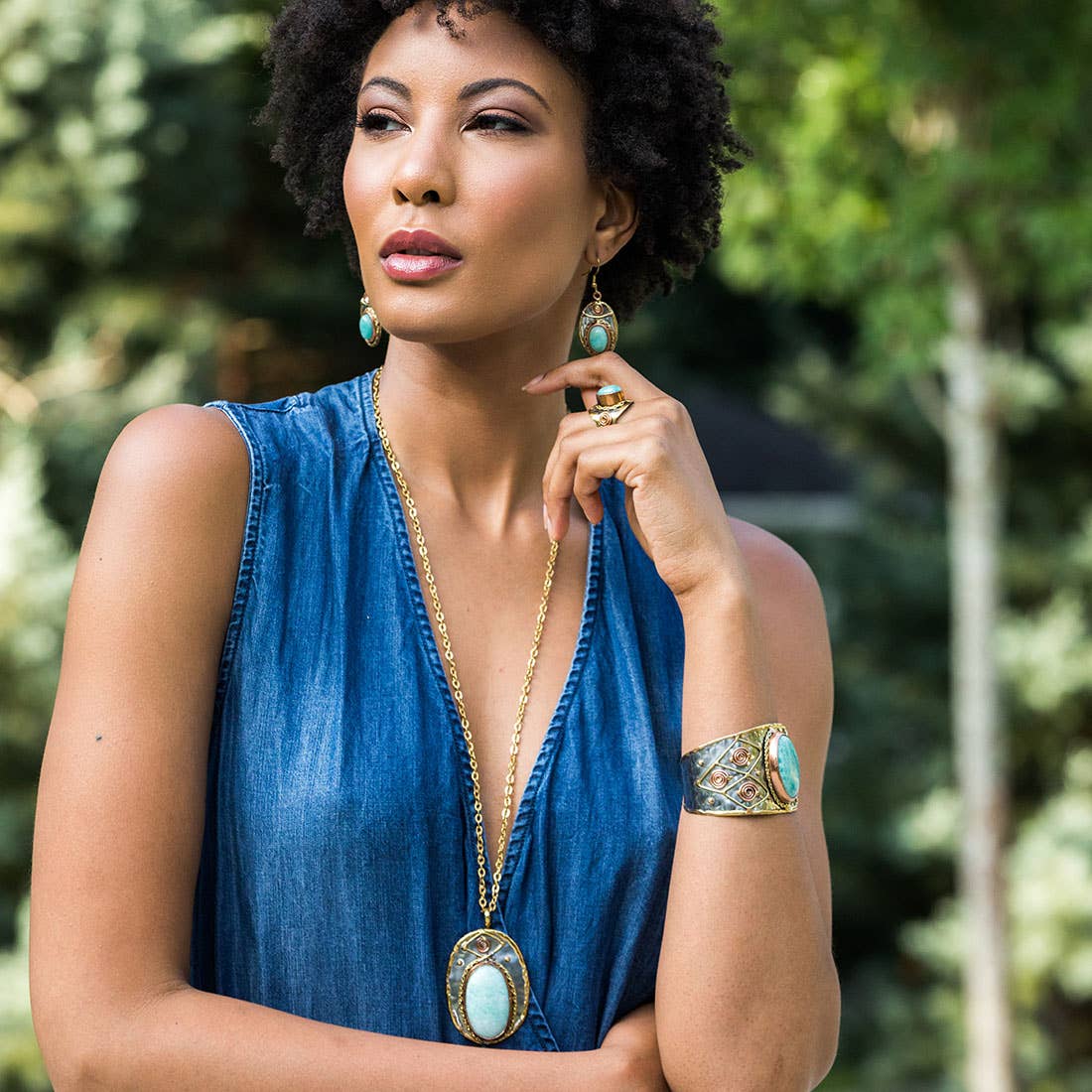 Semi Precious Stone Earrings Prepack (no Display)