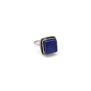 Kashi Semiprecious Small Stone Ring - Lapis
