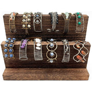 Wire-Wrapped Stone Bracelets and Display Prepack