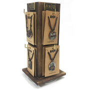 Pewter 32 Necklaces and Spinner Display Prepack