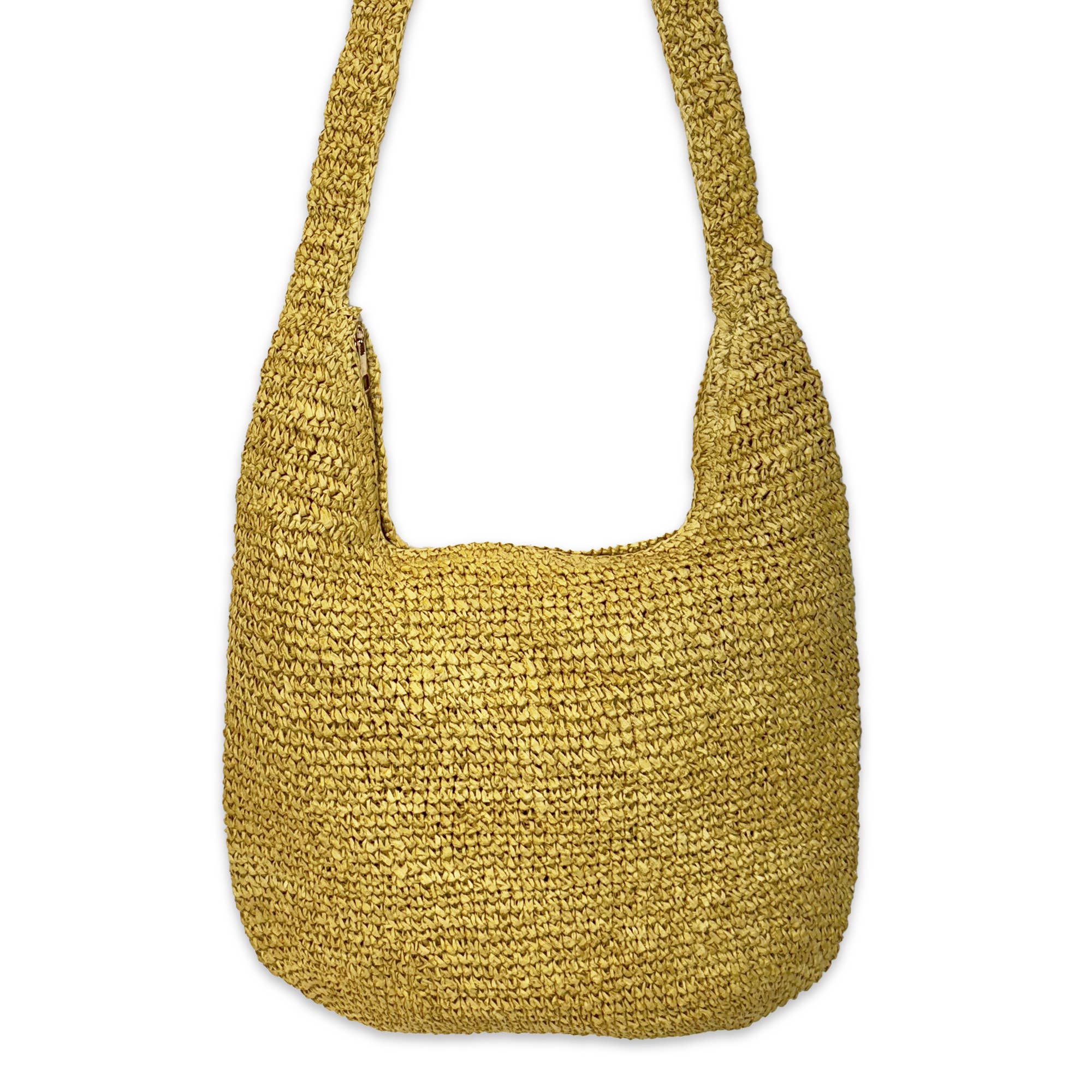 Valencia Bag - Natural Raffia Sling Bag