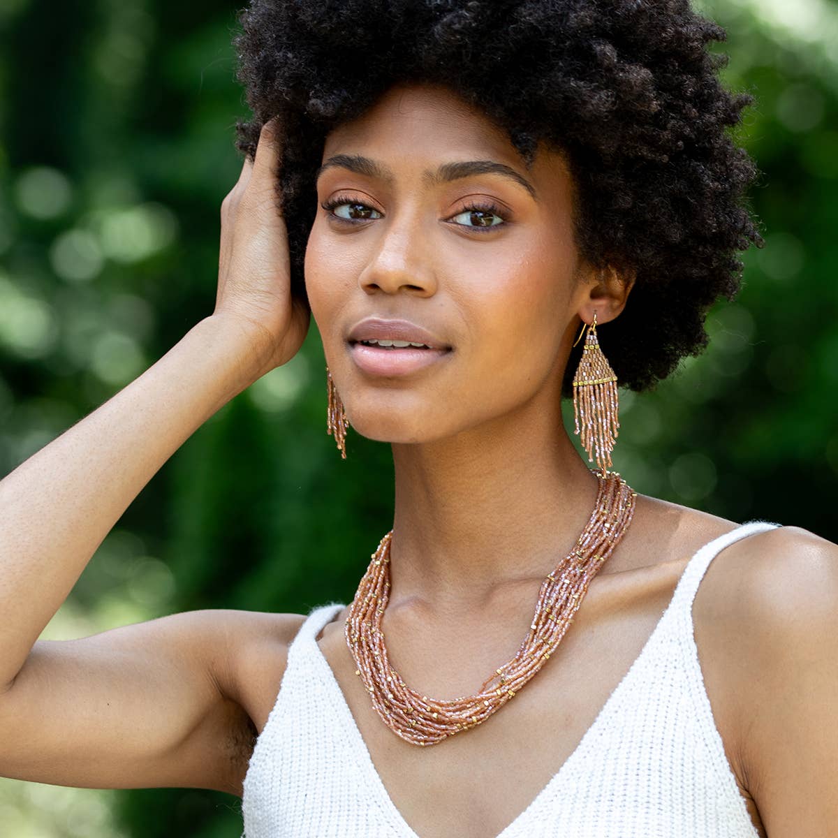 Seed Bead Necklace Prepack - 6 Multi-Strand Necklaces