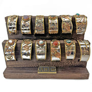 Mixed Metal Narrow Cuff Prepack