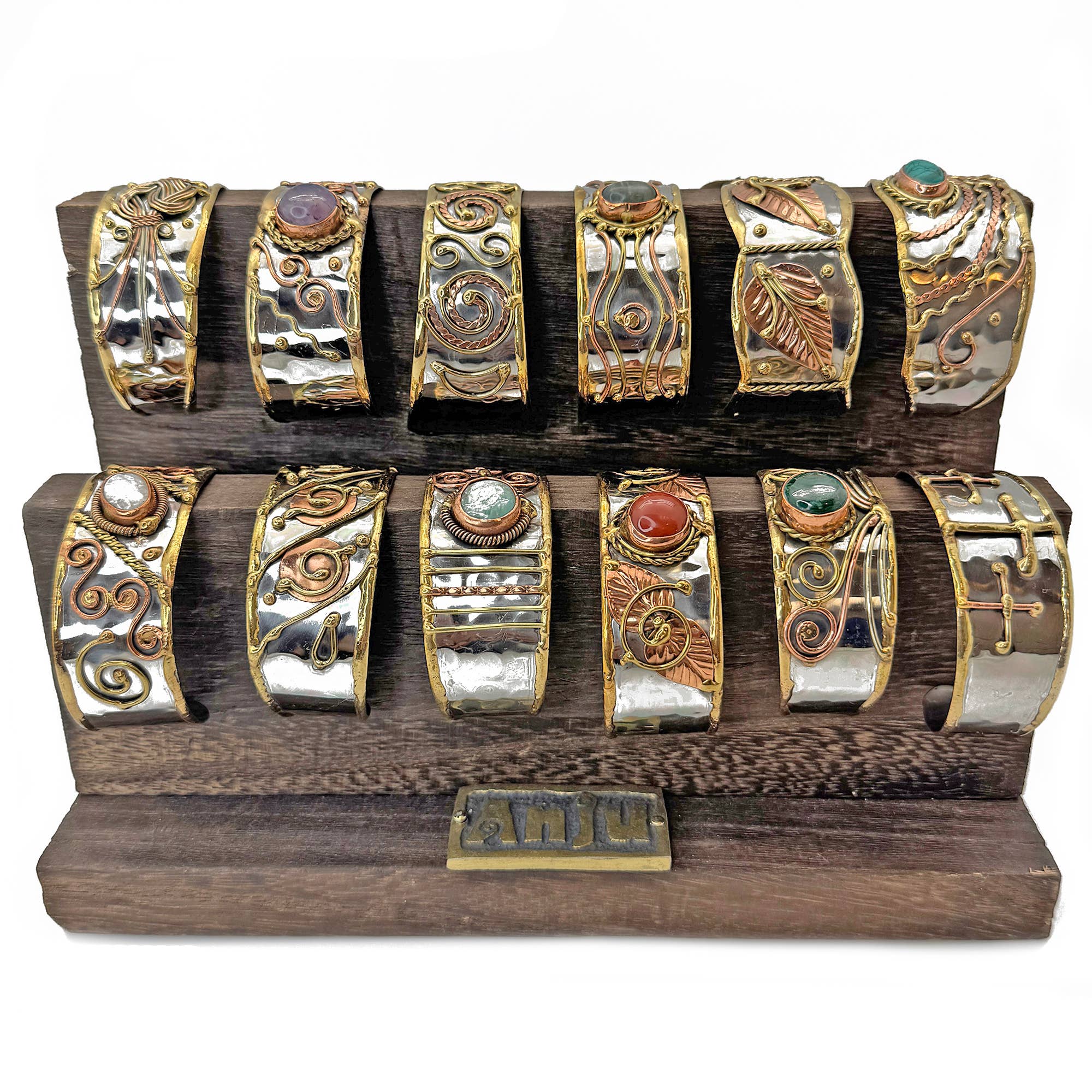 Mixed Metal Narrow Cuff Prepack