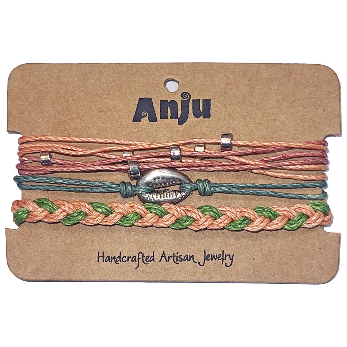 Weave & Wander Tropical Breeze Trio Anklet