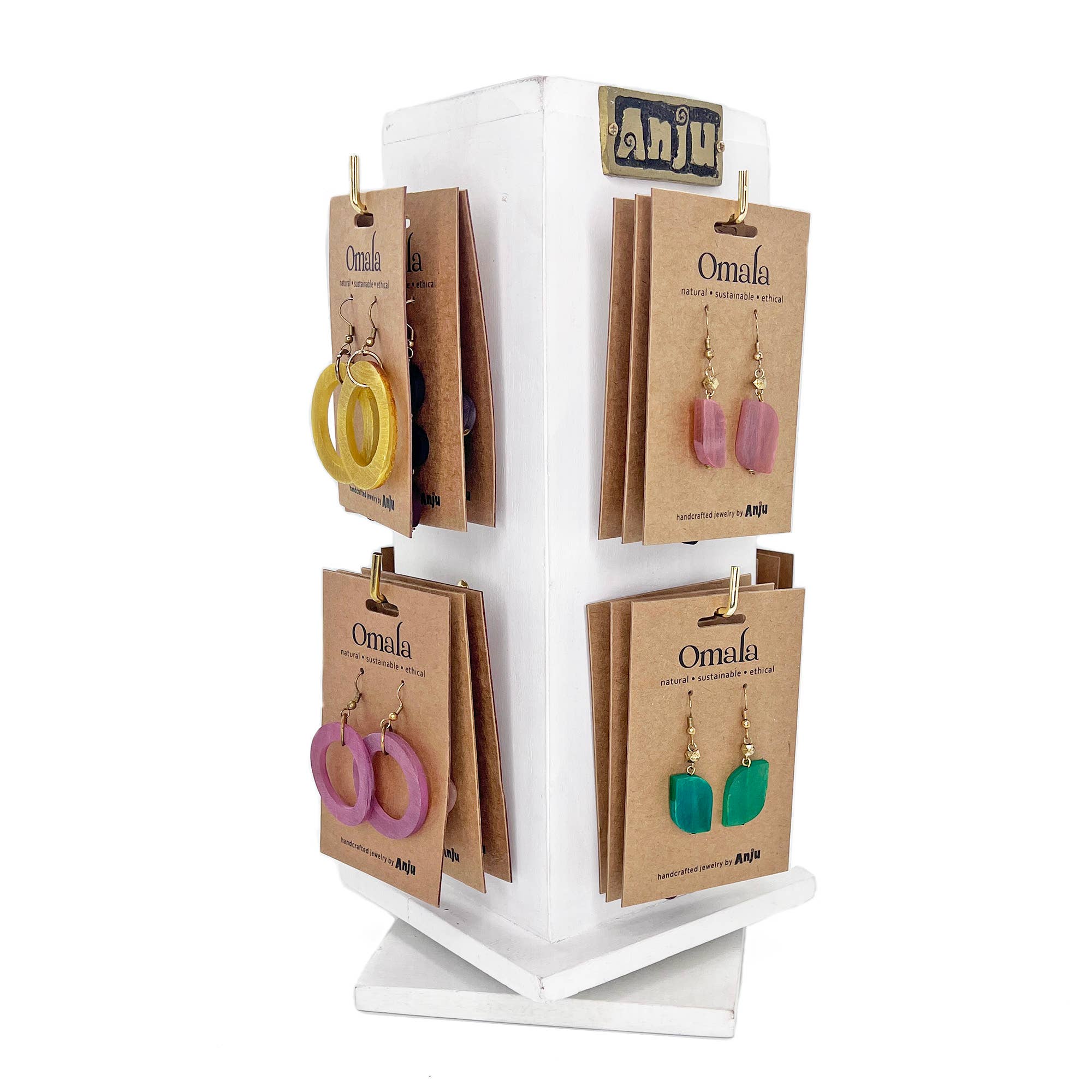 24 Omala Assorted Earrings Pre-Pack without Display