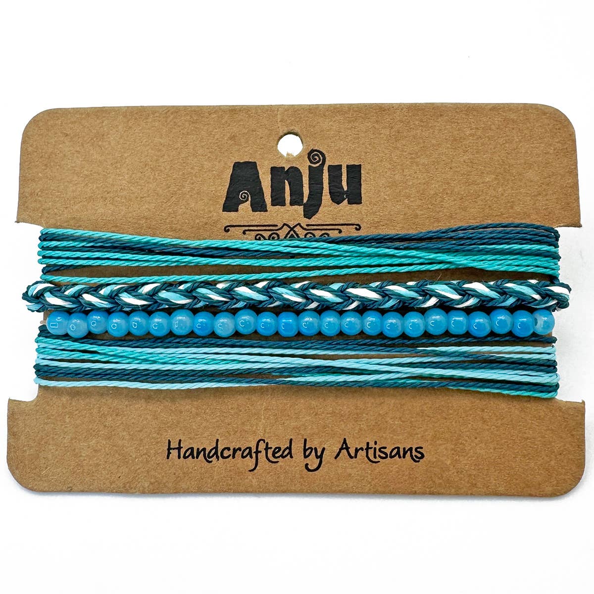 Weave & Wander Ocean Depths 4 Piece Bracelet Set