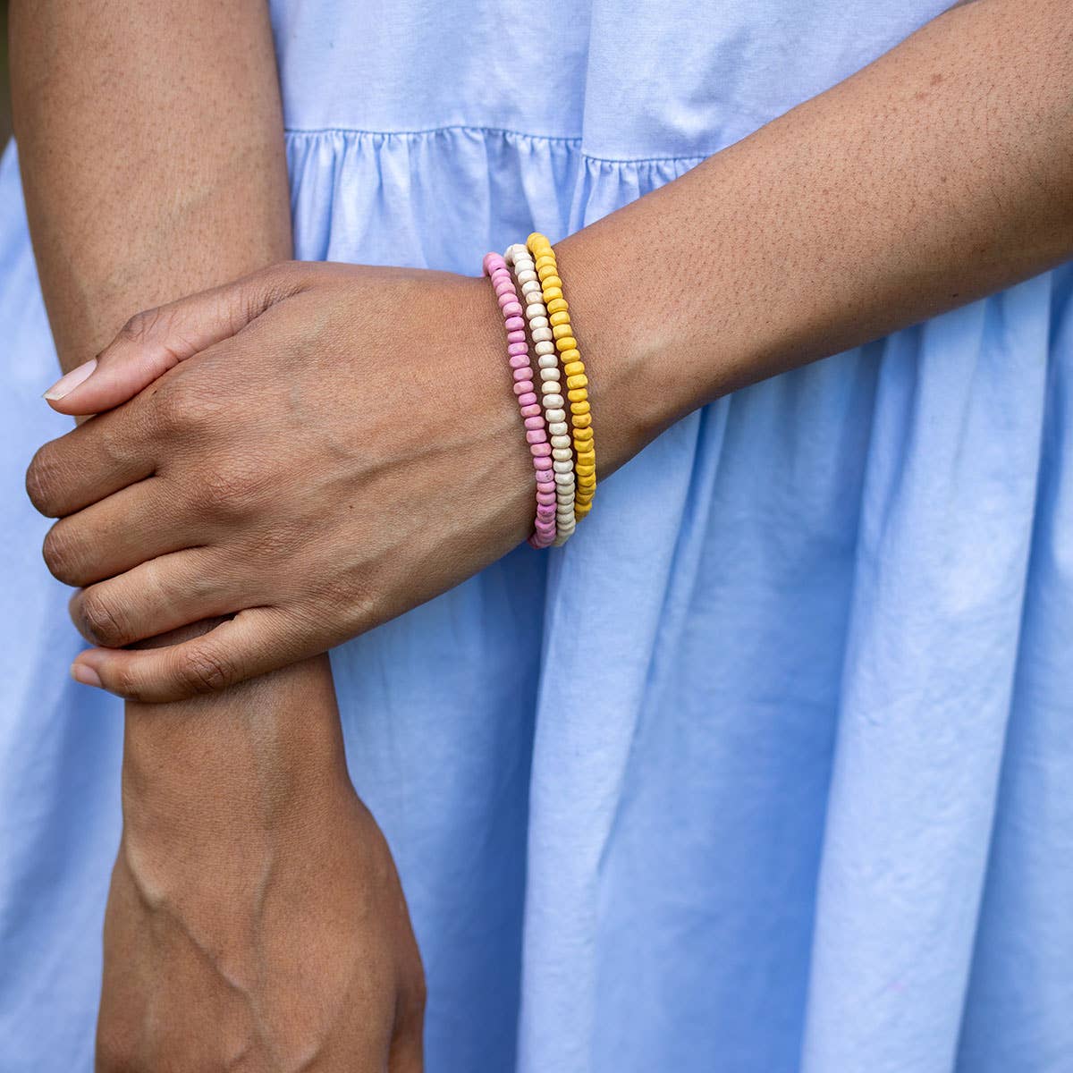 Prismatic Hues Stretch Bracelet Pre-Pack - With Display