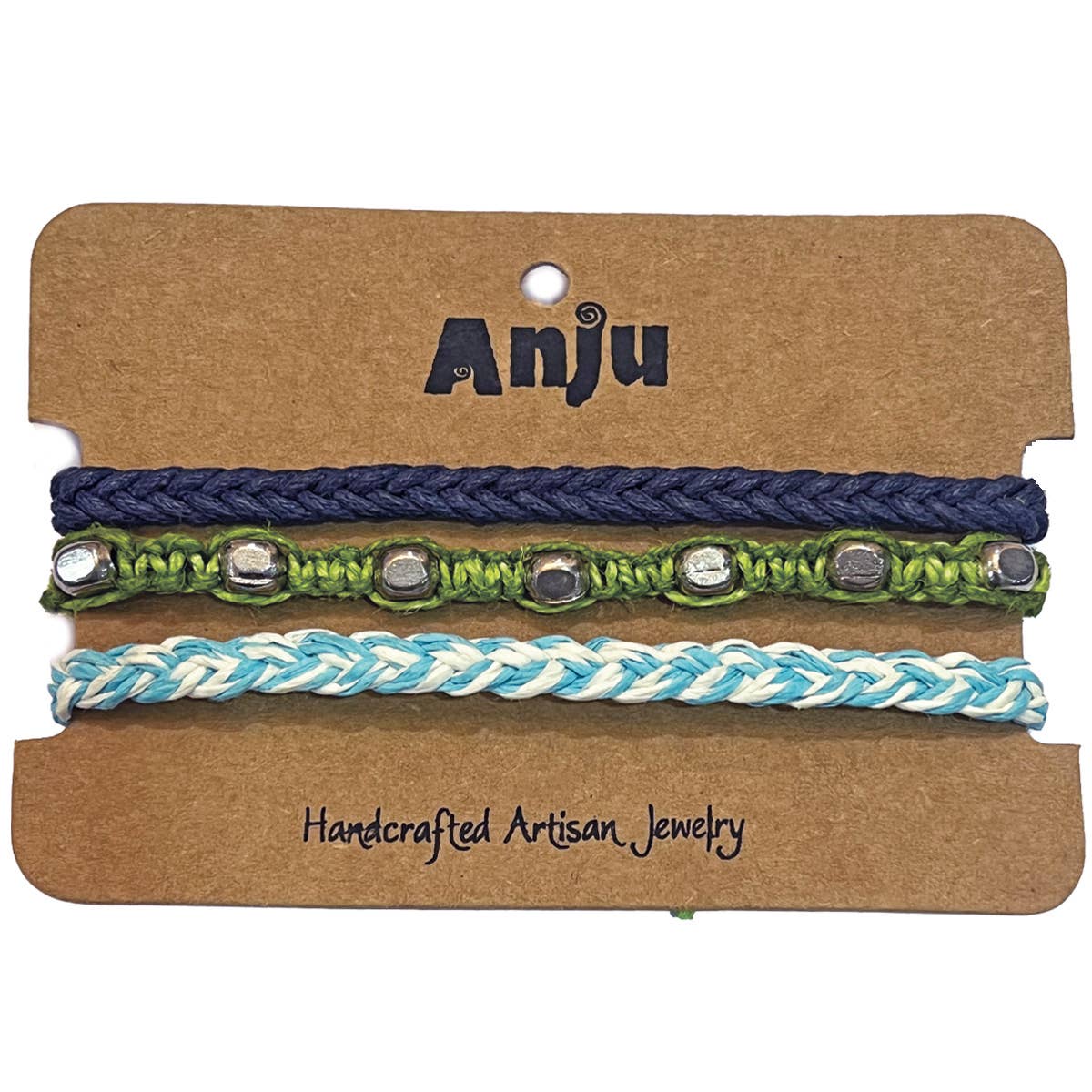 Weave & Wander Ocean Floor Trio Anklet