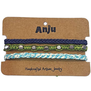 Weave & Wander Ocean Floor Trio Anklet