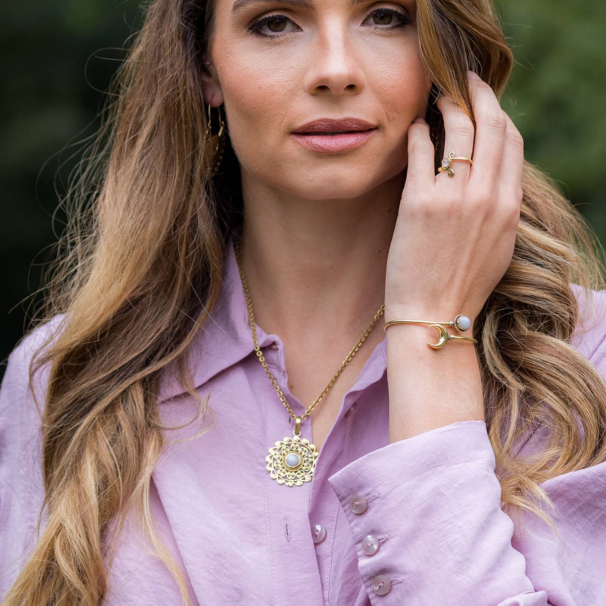 Tanvi Collection Necklace Prepack - 12 Gold and Display