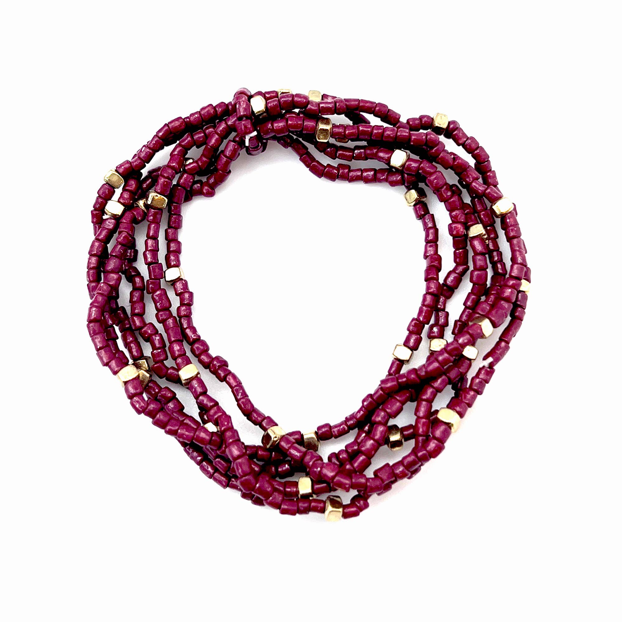 Seed Bead Bracelet Prepack - 6 Stretchy Bracelets