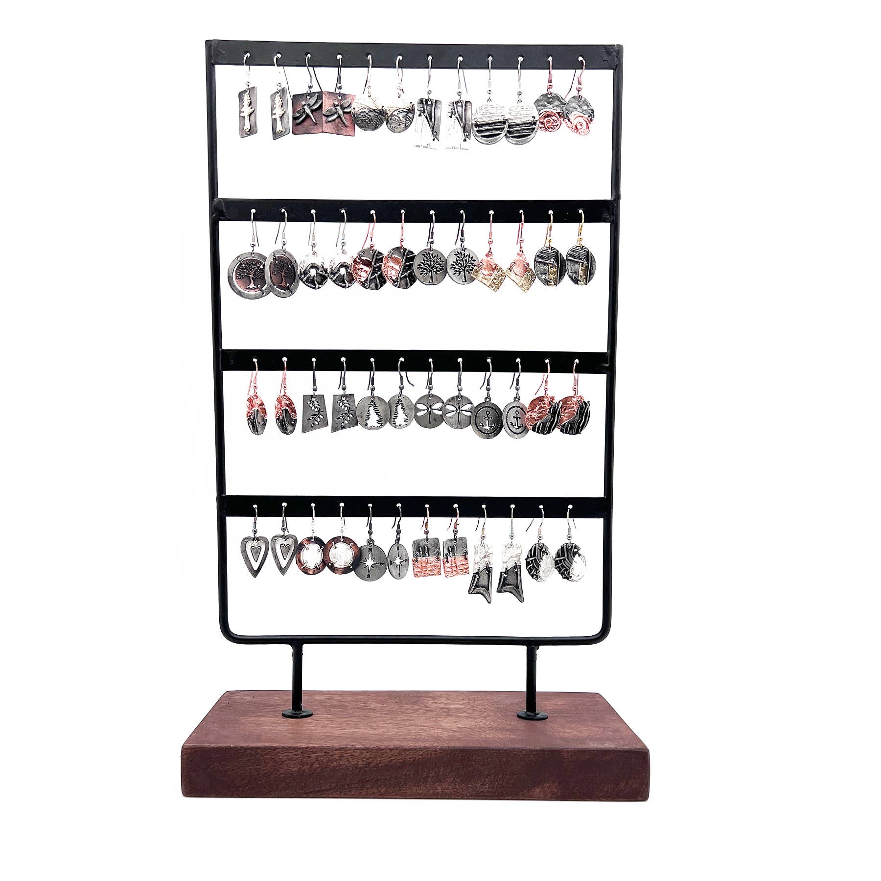 Pewter Earrings Prepack  - 24 Pairs (no Display)