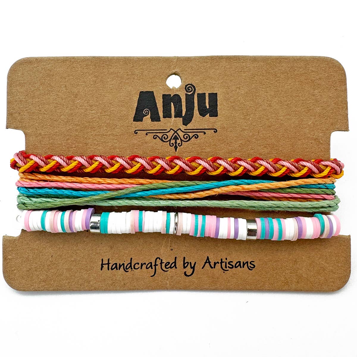 Weave & Wander Vivid Vibes Trio Bracelet Set