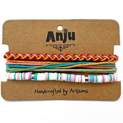 Weave & Wander Vivid Vibes Trio Bracelet Set