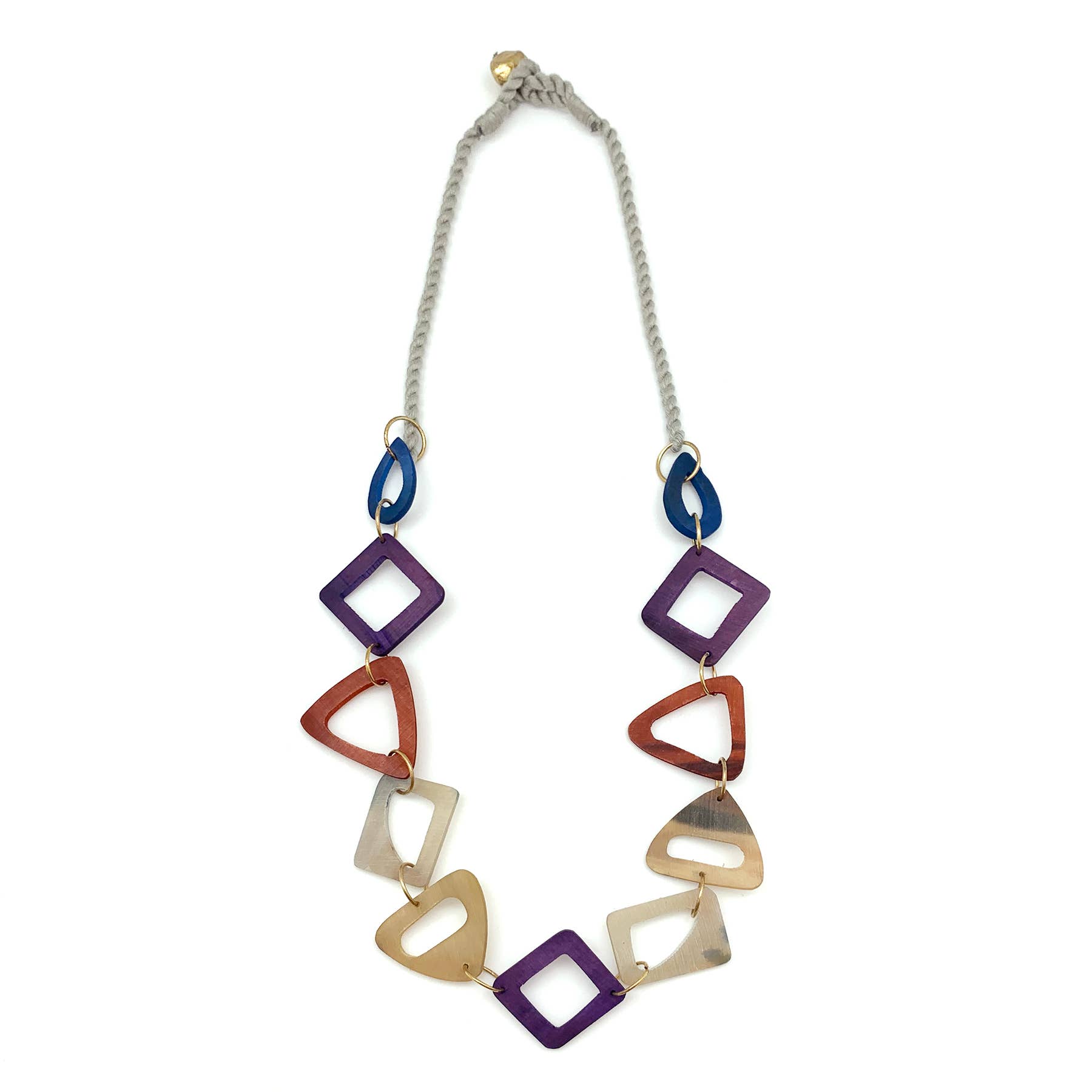 Omala Bold & Brash Collection Necklace - Open Triangles