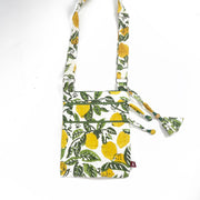 Lemon Grove Block Printed Hipster Bag