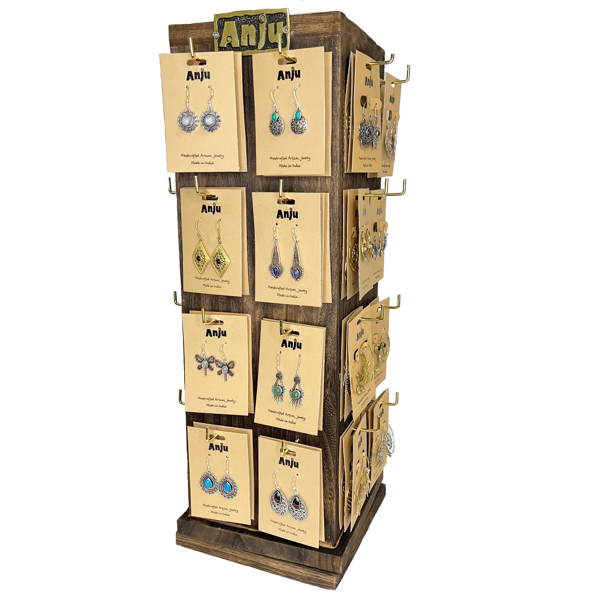 Tanvi Earrings Prepack - 128 Pairs and Display (Free Offset)