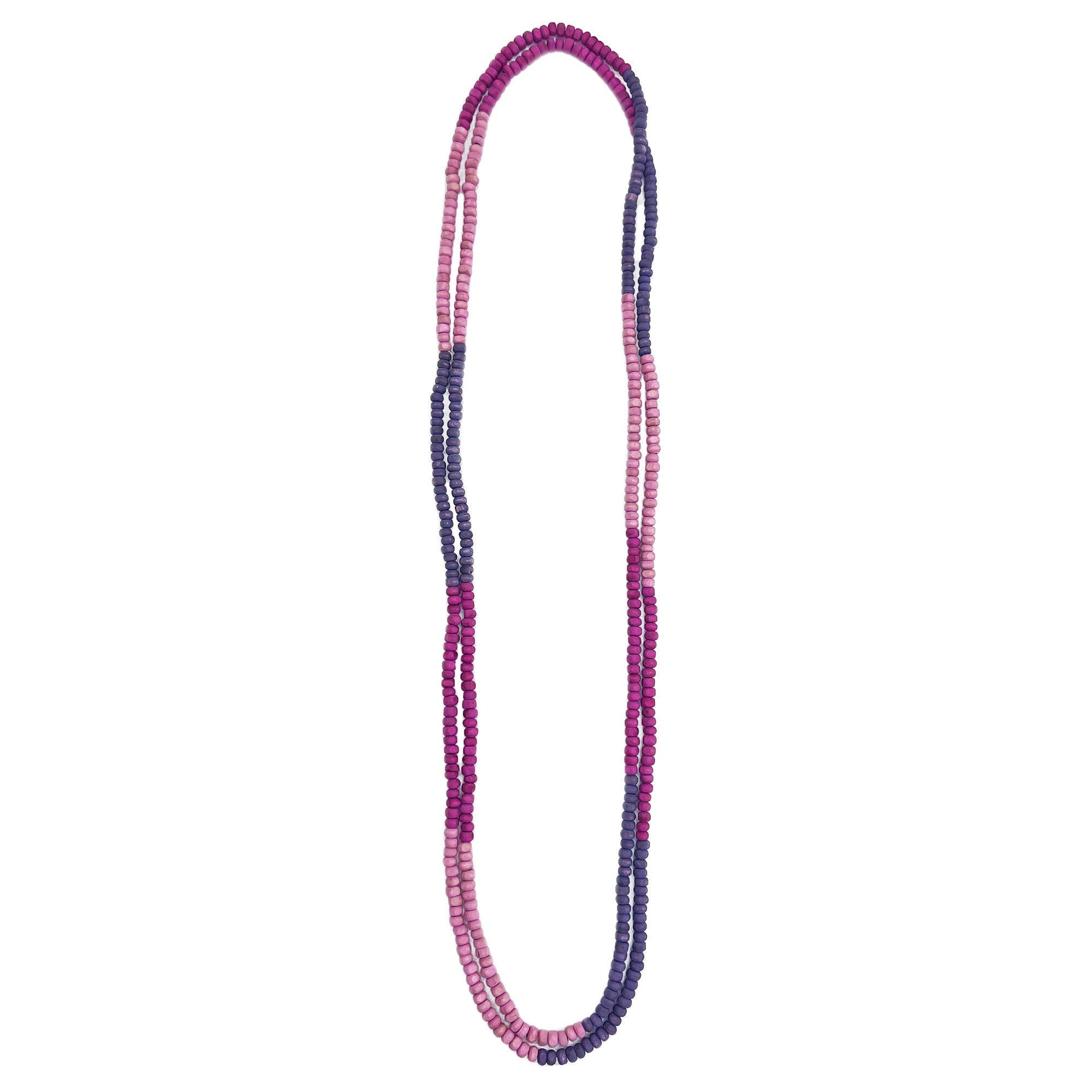 Prismatic Hues Necklace - Fuchsia, Pink, Purple
