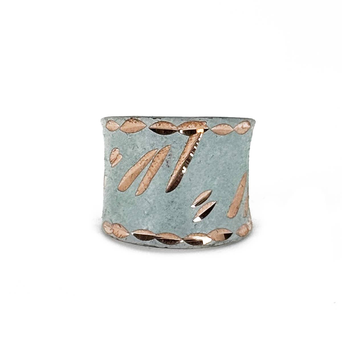 Patina Frosted Flora Ring