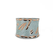 Patina Frosted Flora Ring