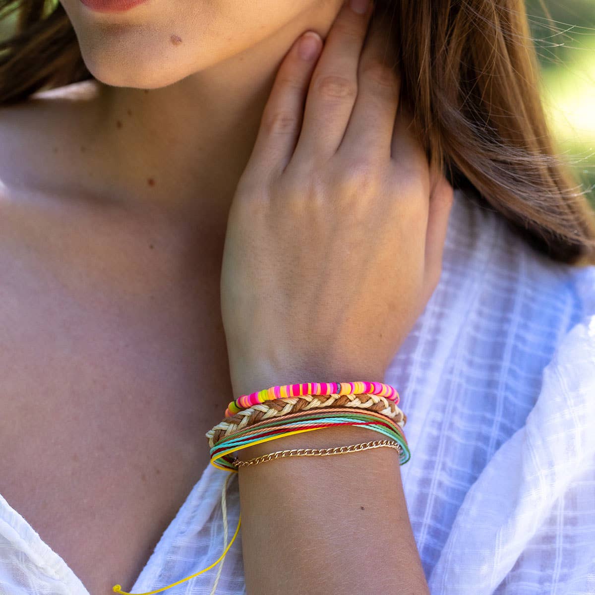 Weave & Wander 32 Braided Bracelets Pre-Pack with Display