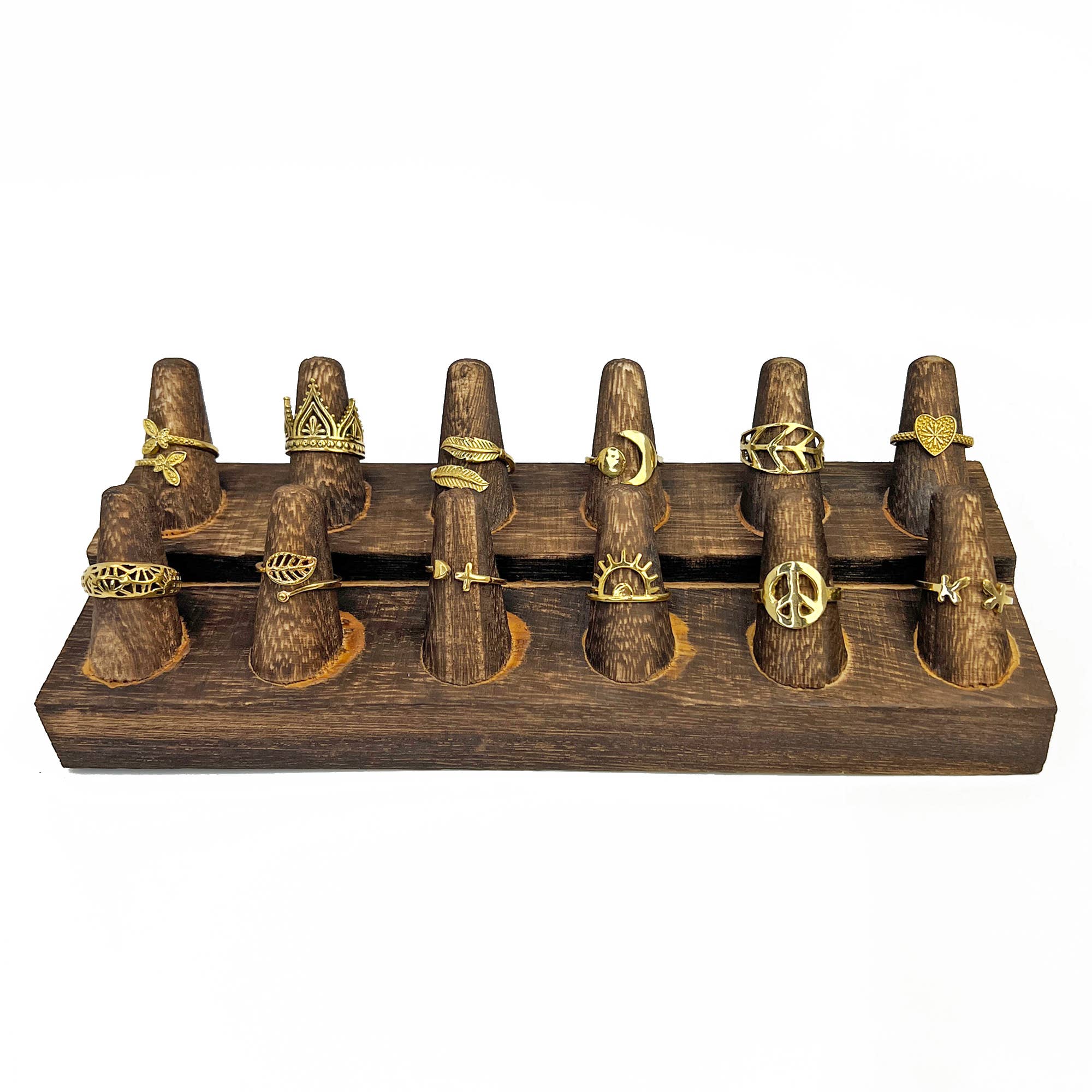 Tanvi Gold Plated Ring Prepack with Display