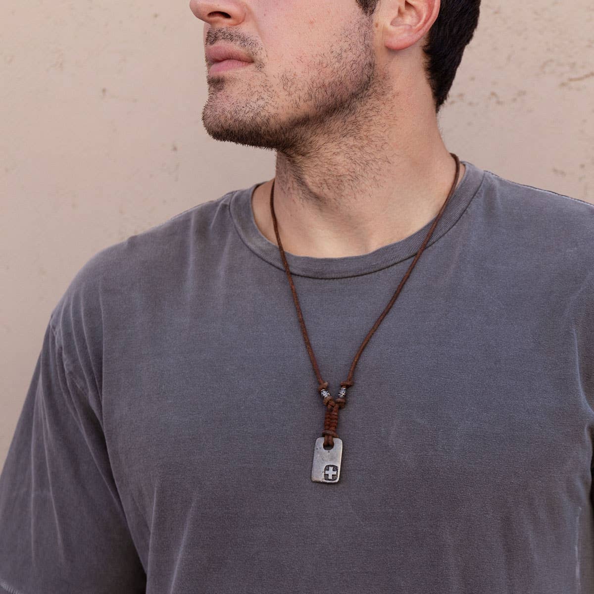 Aadi Cornerstone Cross Necklace