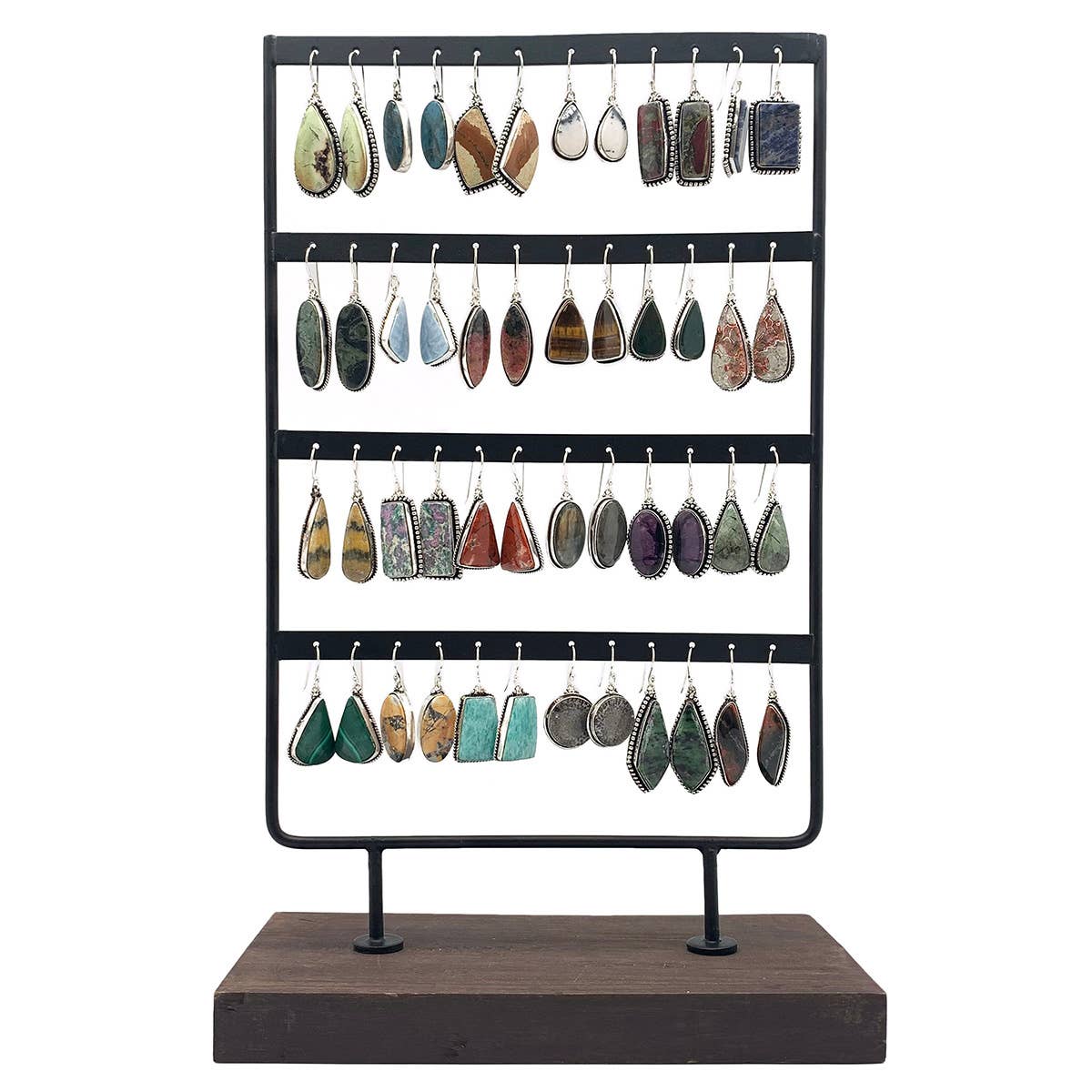Kashi Semiprecious Stone Earring Prepack (no display)