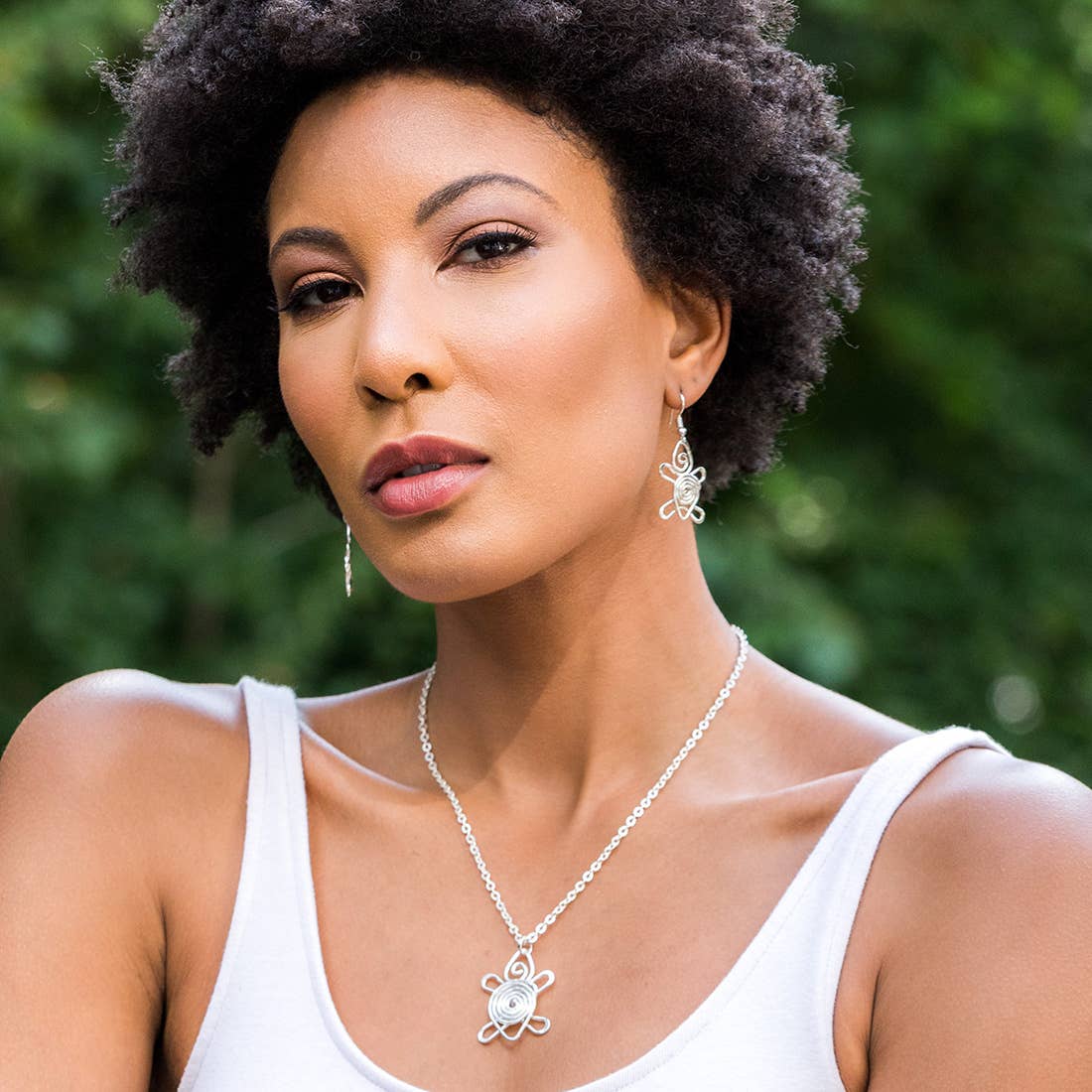 Silver Plated Necklace - Smaller Size Turtle