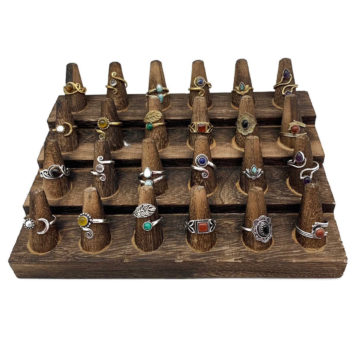 Tanvi Collection Ring Prepack - 24 Rings and Display