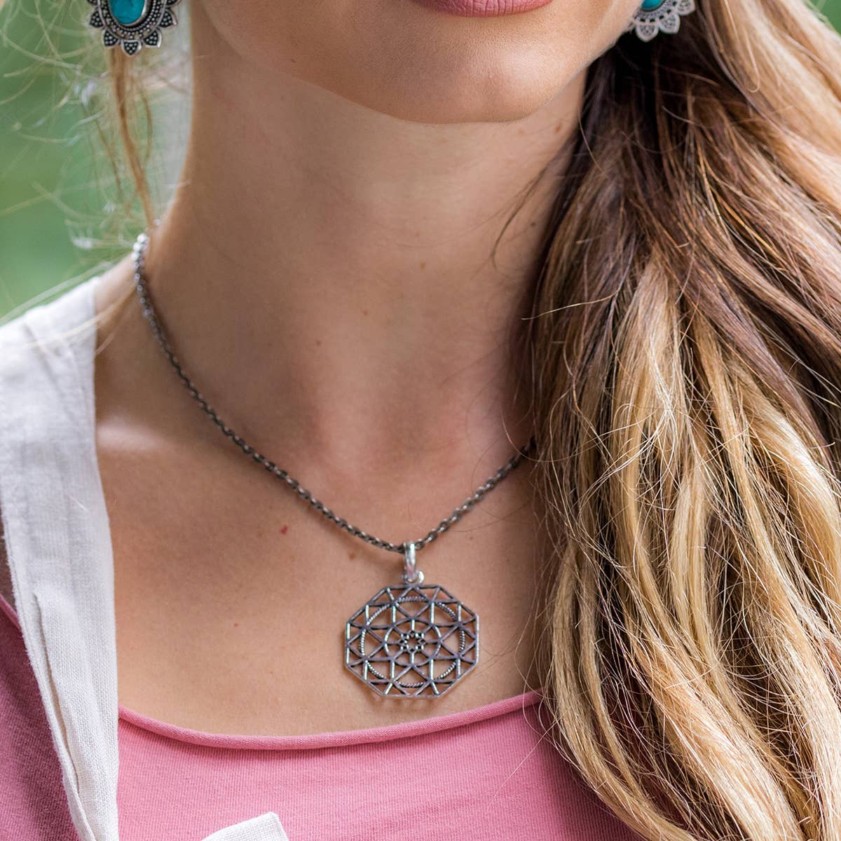 Tanvi Collection Necklace Prepack - 12 Silver and Display