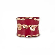 Patina Crimson Whirl Ring