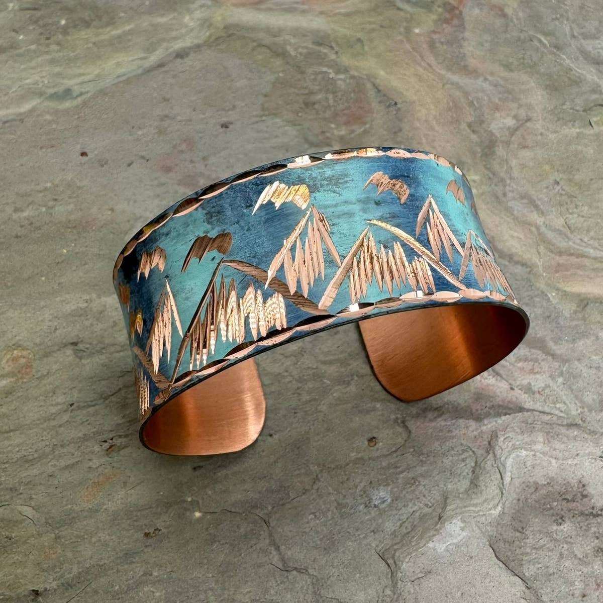 Patina Summit Sky Cuff