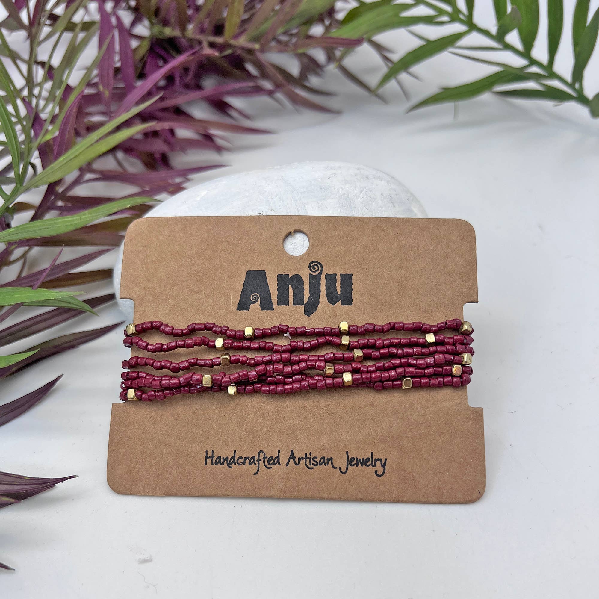 Seed Bead Bracelet Prepack - 6 Stretchy Bracelets