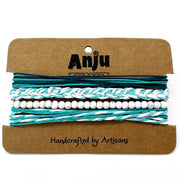 Weave & Wander Sky and Sea Trio Bracelet Set