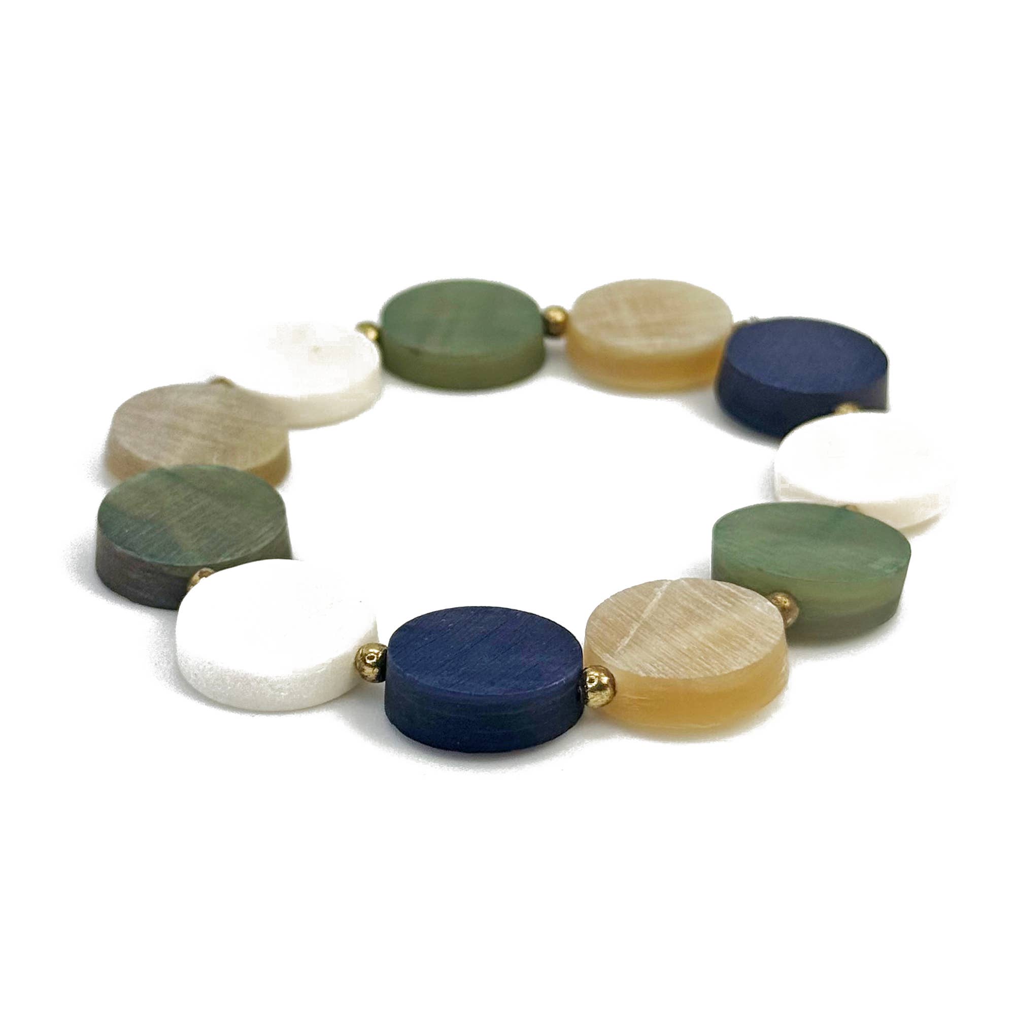 Omala Azure Coast Bracelet - Circle Cool Multi