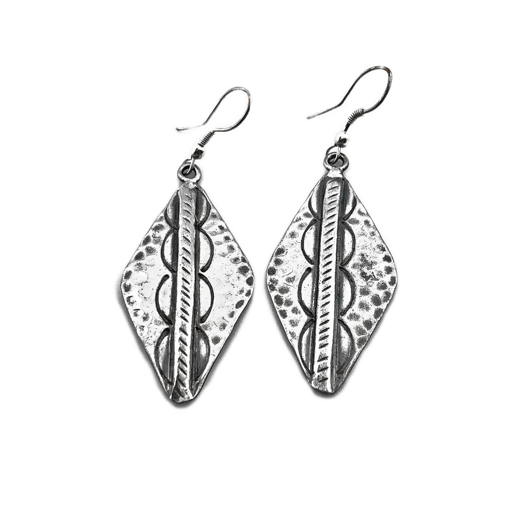Kashi Collection Earrings - Scalloped Diamonds