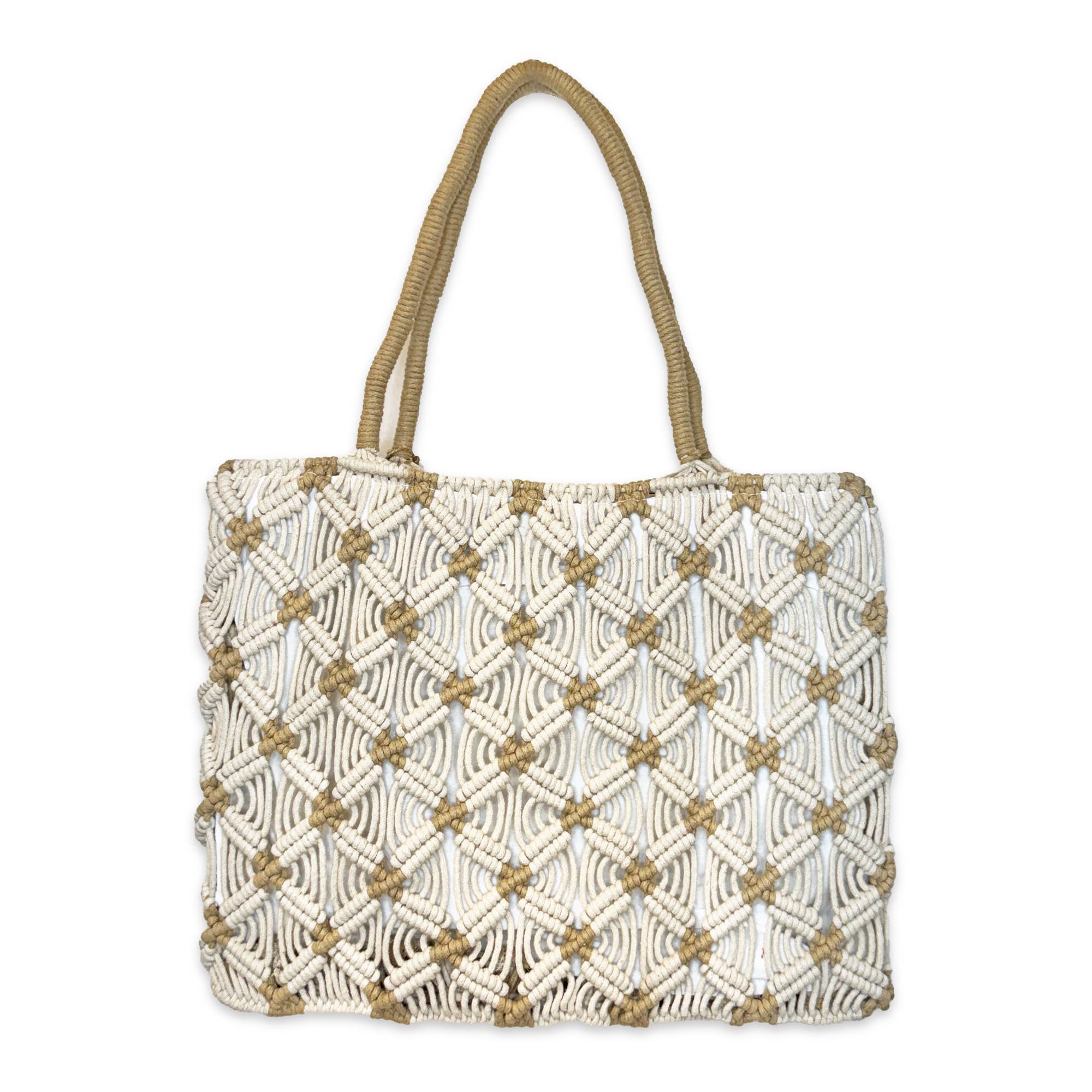 Elisa Macramé Tote